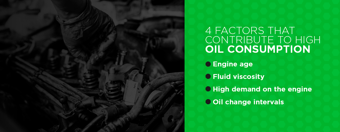 4 Factors That Contribute to High Oil Consumption