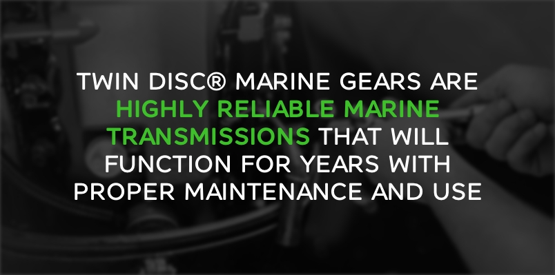 twin disc marine transmission parts