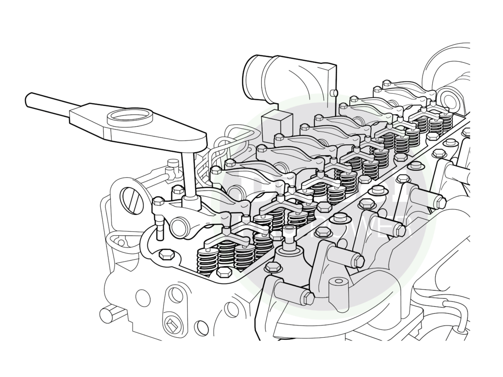 ROCKER LEVER PEDESTAL MOUNTING CAPSCREWS