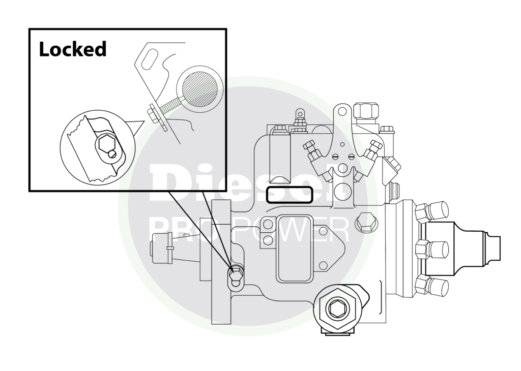 FUEL INJECTION PUMP LOCK SCREW (STANADYNE DB4)