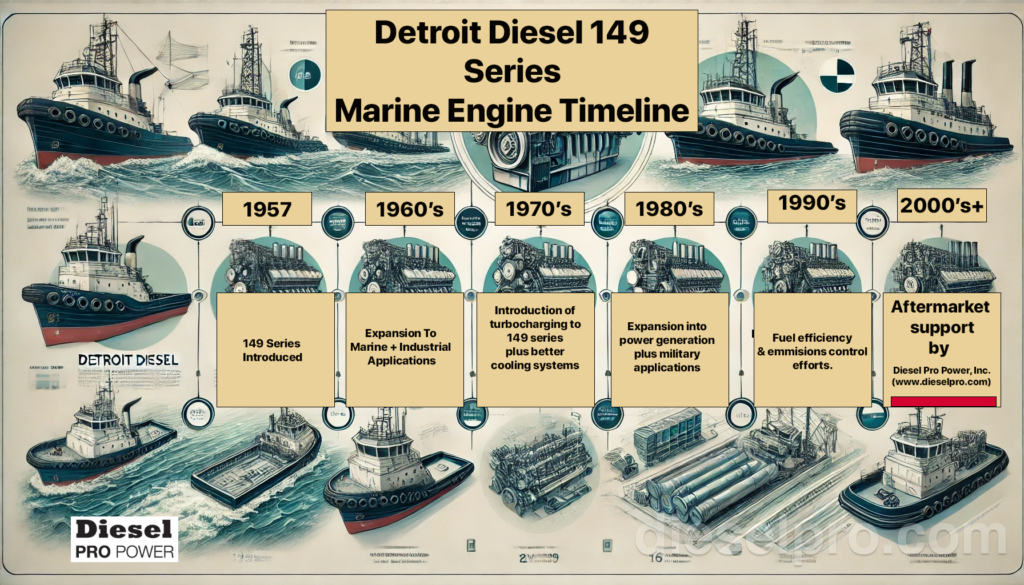 Detroit Diesel 149 Series Engine History