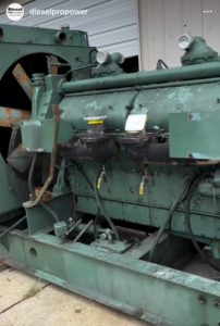 A Detroit Diesel 12V149 Generator Needing Some Love