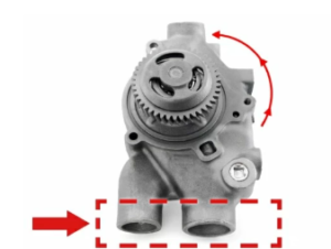 Water Pump for Detroit Diesel engine Marine RH
