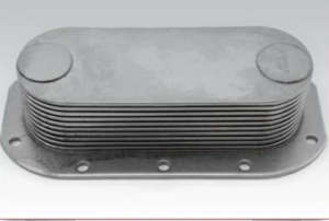 Oil cooler with 10 plates for Detroit Diesel engine series 60