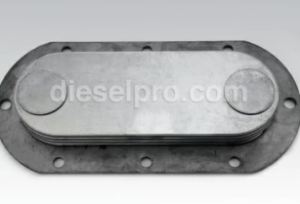 Oil cooler for Detroit Diesel engine 4 plates