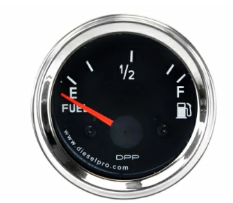 Detroit Diesel Fuel Gauge - 12 Volt
