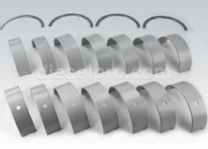 New crankshaft shell set, for use in Cummins KTA19 and QSK19 engines. Oversize 0.010".