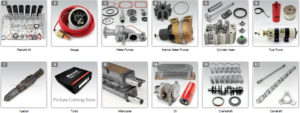 aftermarket parts Catalog for Cummina KTA19