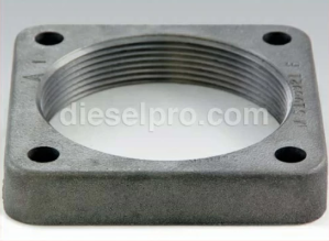Flange for industrial exhaust manifold