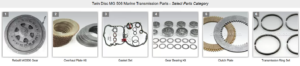 Parts Catalog for Twin Disc MG506 Marine Transmissions