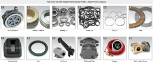 Parts Catalog for Twin Disc MG509 Marine Transmissions