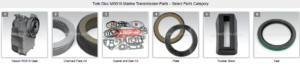 Parts Catalog for Twin Disc MG518 Marine Transmissions