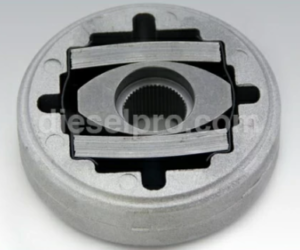 Blower coupling for Detroit Diesel engine series 53