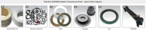 Parts catalog for Twin Disc MG50590A