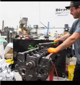 Torquing The Main Caps For A Cummins 6BT 210HP 