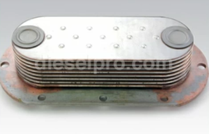 Allison Oil cooler for marine gear M, MH - with nipple