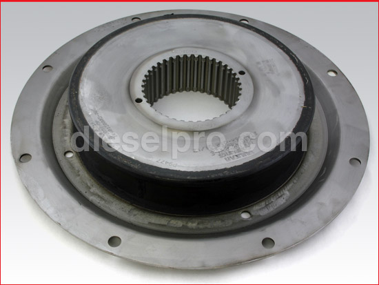 Rubber coupling for Twin Disc marine transmission